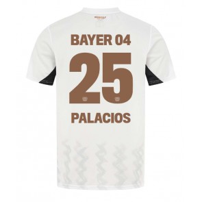 Bayer Leverkusen Exequiel Palacios #25 Bortatröja 2024-25 Kortärmad